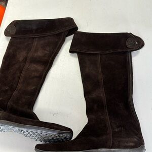 Women’s Graffiti Suede Boots 8.5